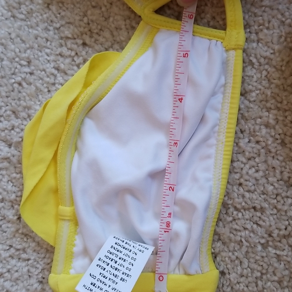 NWT OndadeMar strapless bikini top L bottom M - Picture 8 of 11